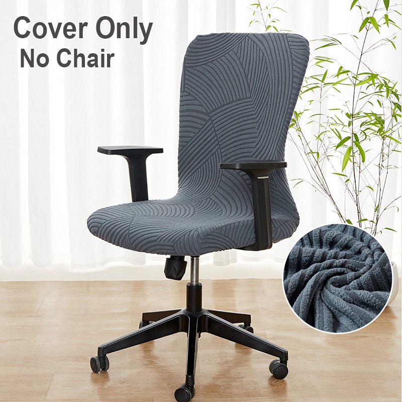 Outdoor Furniture Xl - 1PC Solid Color Office Chair Cover