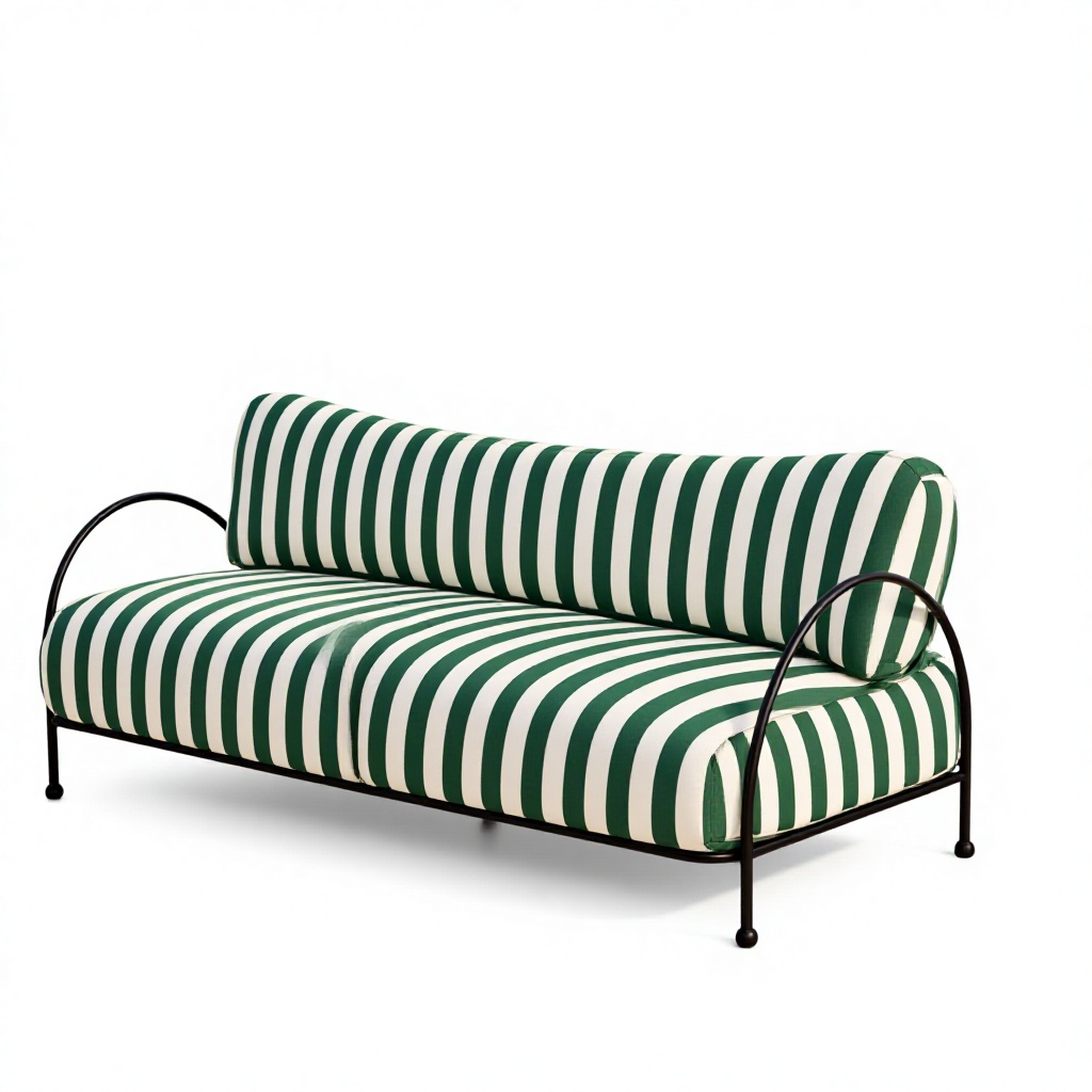 Outdoor Furniture Quick Dry - &Modern Outdoor Garden Sofa Three-Seater with