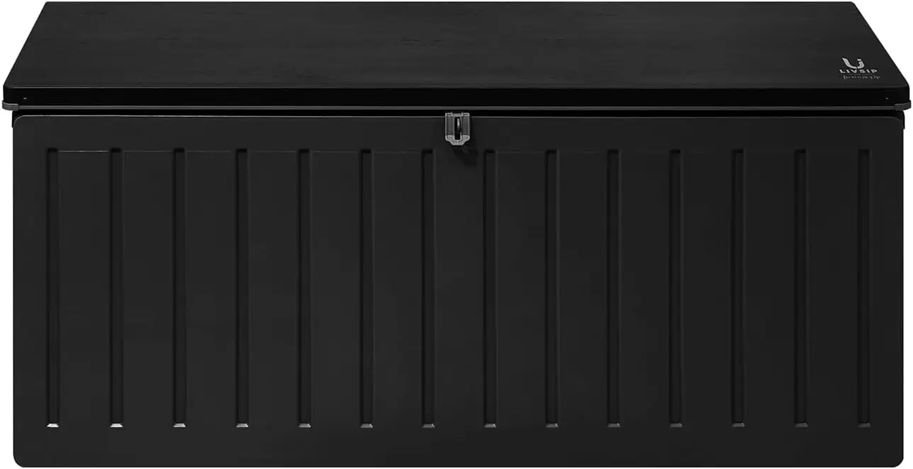 Outdoor Furniture With Storage For Cushions - 490L Outdoor Storage Deck Box -