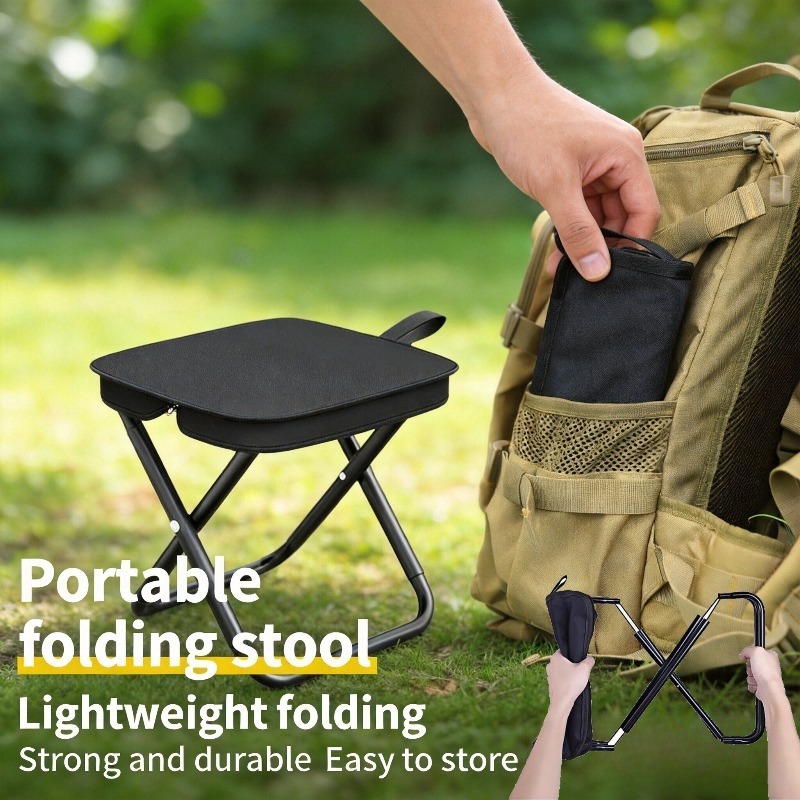 Outdoor Furniture Used - Tourist Folding Chair Portable Lawn Stool