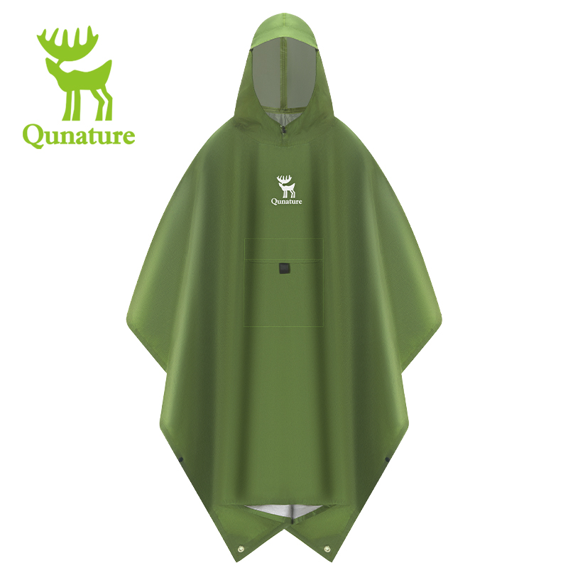 Outdoor Rug Waterproof - Qunature 3-in-1 Waterproof Raincoat Multifunctional Sky