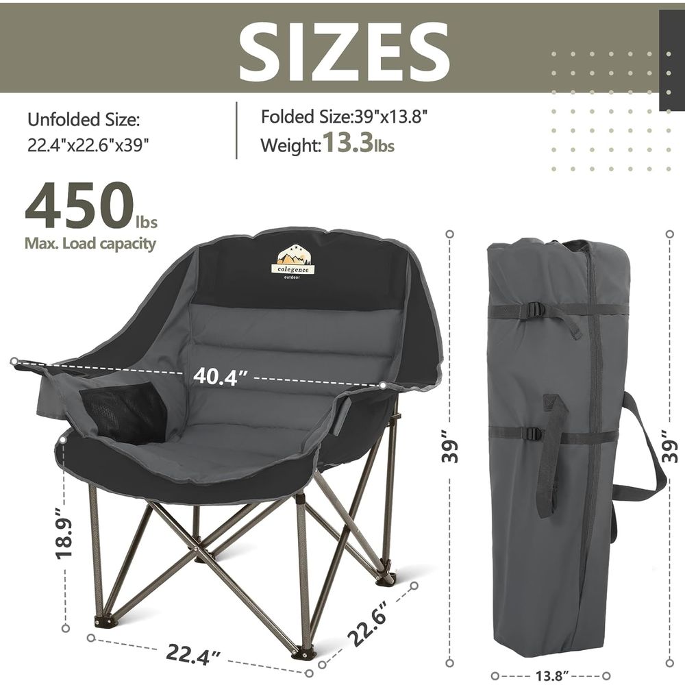 Oversized Camping Chairs Set o - Outdoor Furniture Xl ulasan dan harga