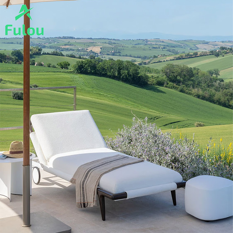Modern Aluminum Sun Lounge UV  - Outdoor Furniture Quick Dry ulasan dan harga