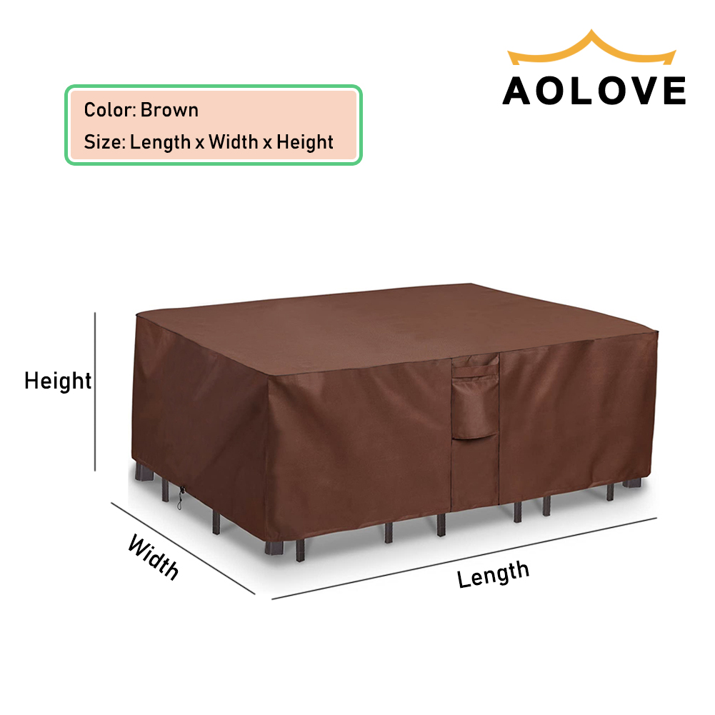Brown 420D HEAVY DUTY Outdoor  - Outdoor Furniture Used ulasan dan harga