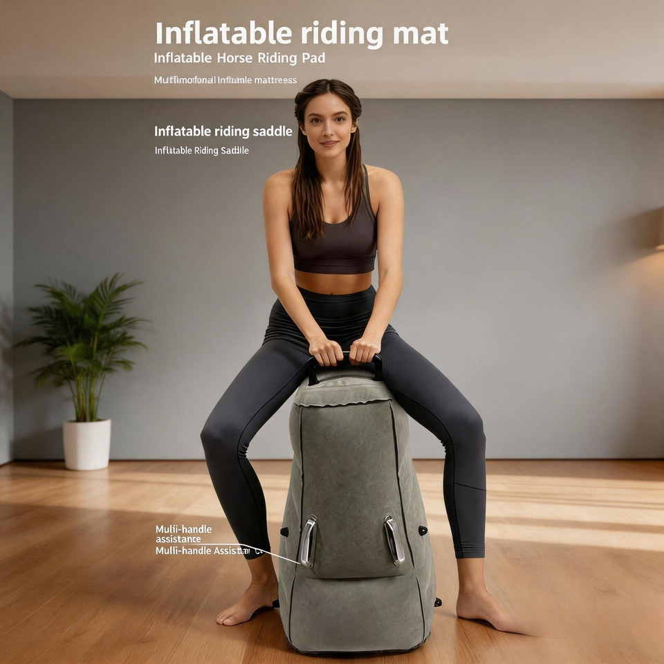 Inflatable Mattress Horse Ridi - Outdoor Furniture Cushion ulasan dan harga