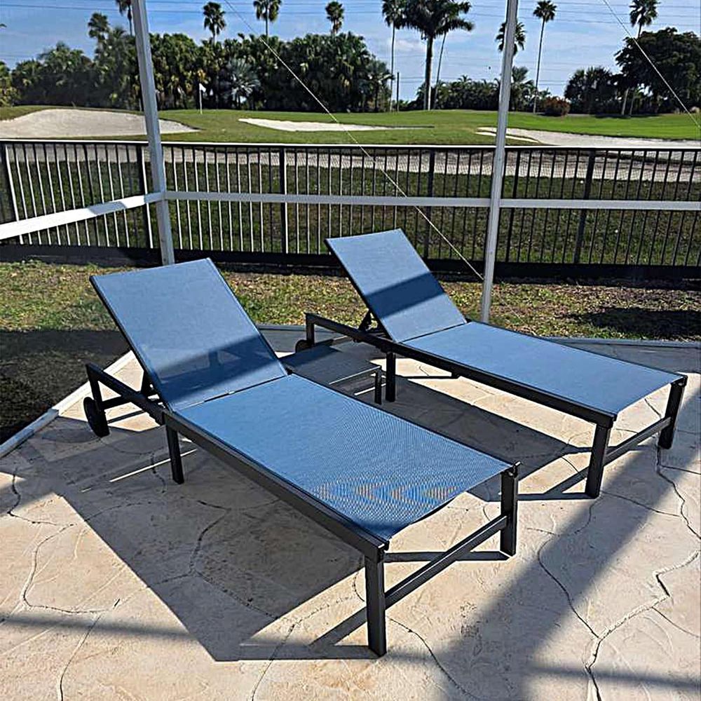 Set with Wheels and Table, Ind - Outdoor Furniture Quick Dry ulasan dan harga