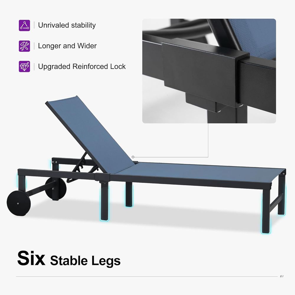 Set with Wheels and Table, Ind - Outdoor Furniture Quick Dry ulasan dan harga