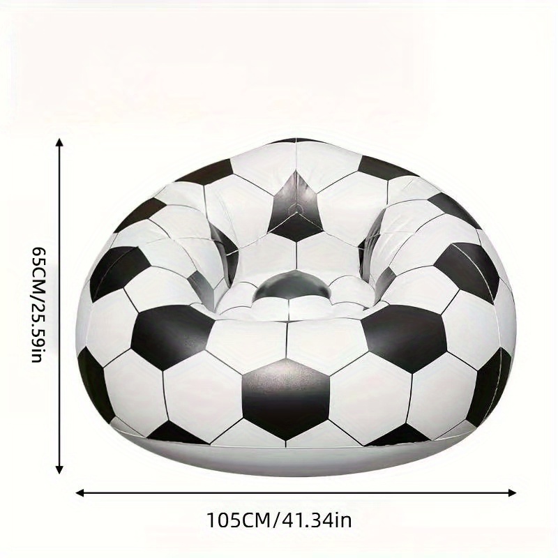 Inflatable Football-Shaped Sof - Outdoor Furniture Cushion ulasan dan harga