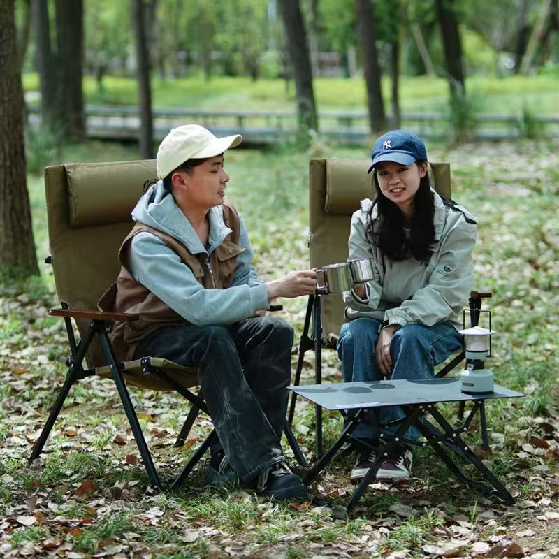 Folding High Back Beach Campin - Outdoor Furniture Used ulasan dan harga