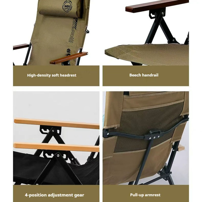 Folding High Back Beach Campin - Outdoor Furniture Used ulasan dan harga