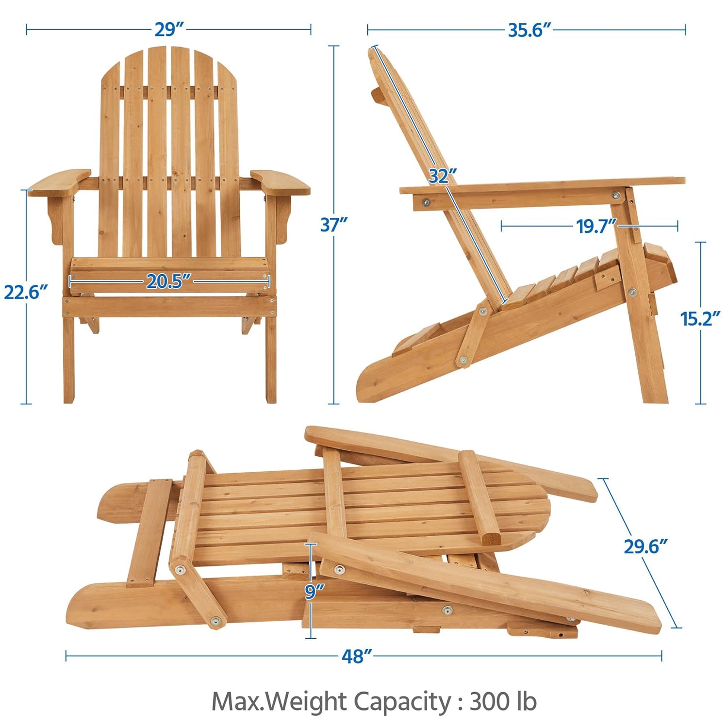 Folding Adirondack Chair Set o - Outdoor Furniture Fire Pit Set ulasan dan harga