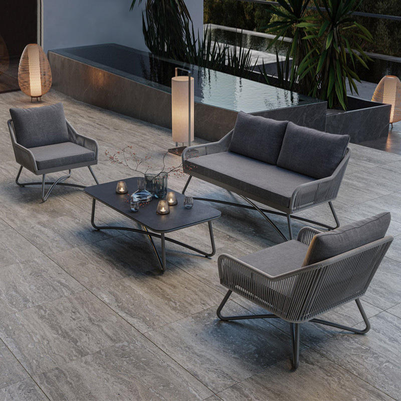 #Modular Aluminum Outdoor Sofa - Outdoor Furniture Quick Dry ulasan dan harga
