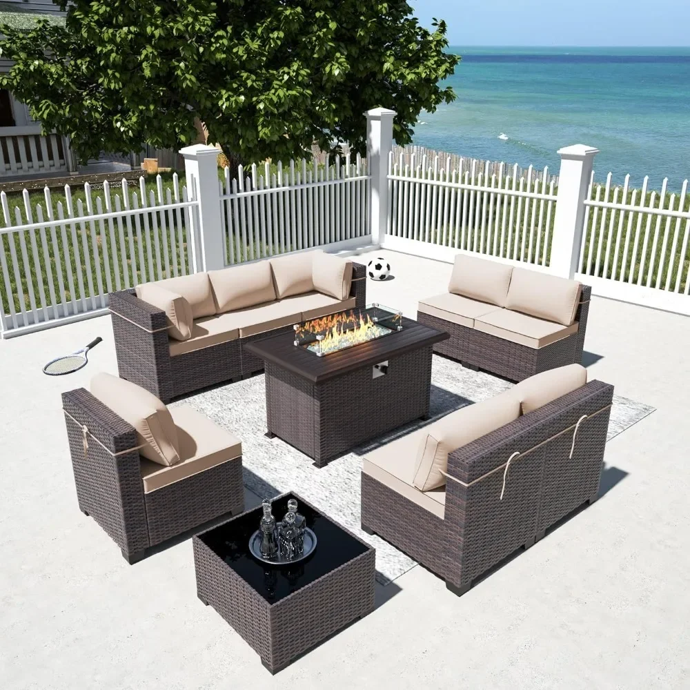 -Patio Furniture Set With Prop - Outdoor Furniture Fire Pit Set ulasan dan harga