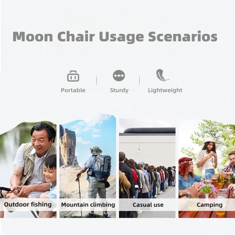 Ultra-light Aluminum Alloy Moo - Outdoor Furniture Used ulasan dan harga
