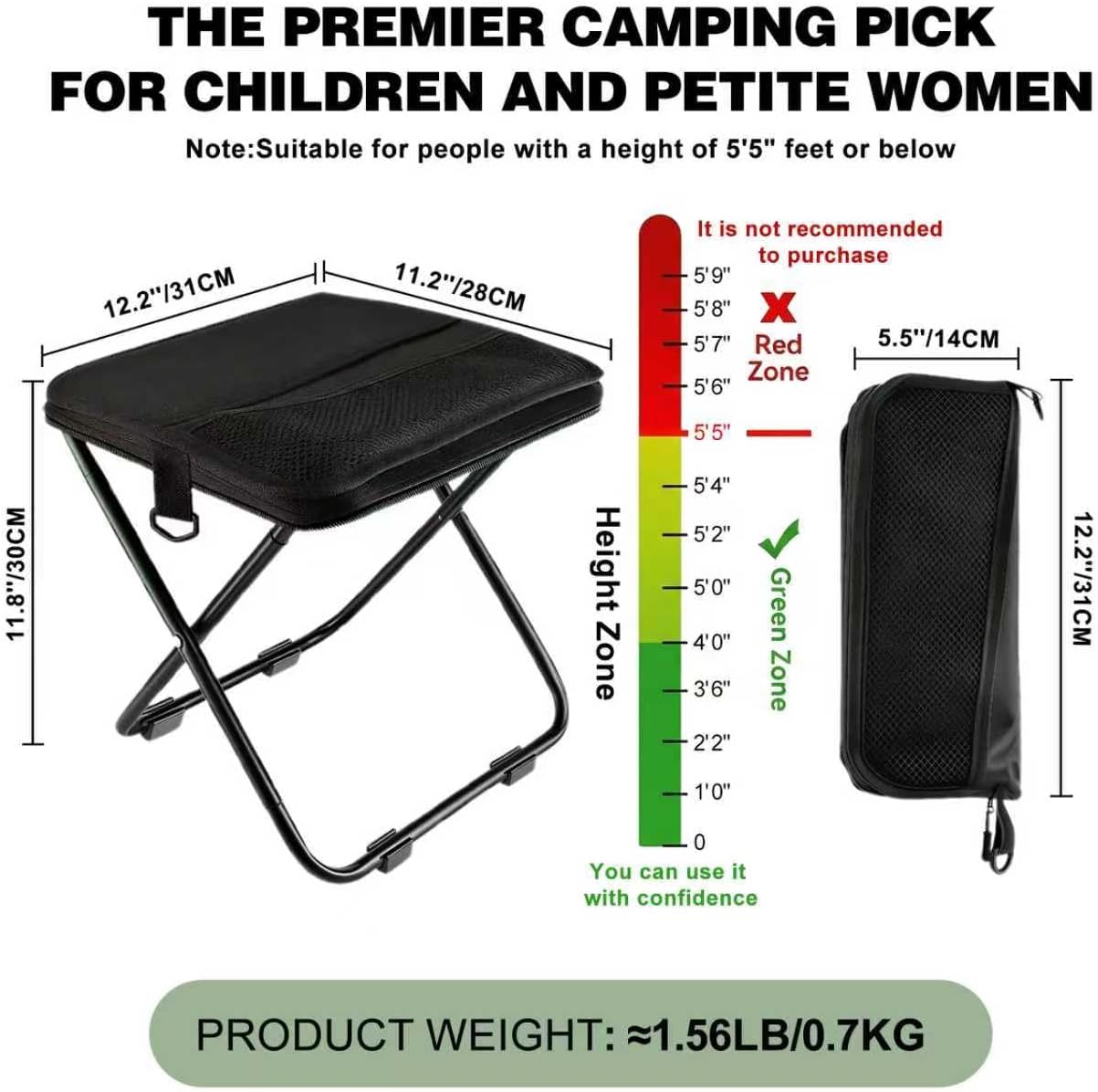 GMOX Camping Stool Portable Ch - Outdoor Furniture Used ulasan dan harga