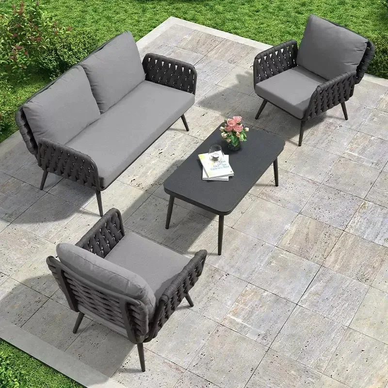 -Modern Style Grey Aluminum Ga - Outdoor Furniture From China ulasan dan harga