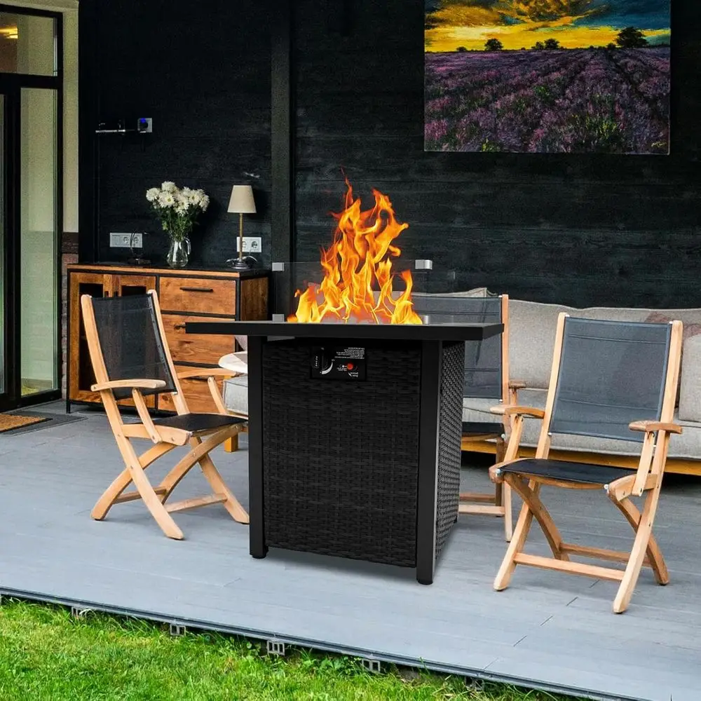 Wicker Outdoor Patio Furniture - Outdoor Furniture Fire Pit Set ulasan dan harga