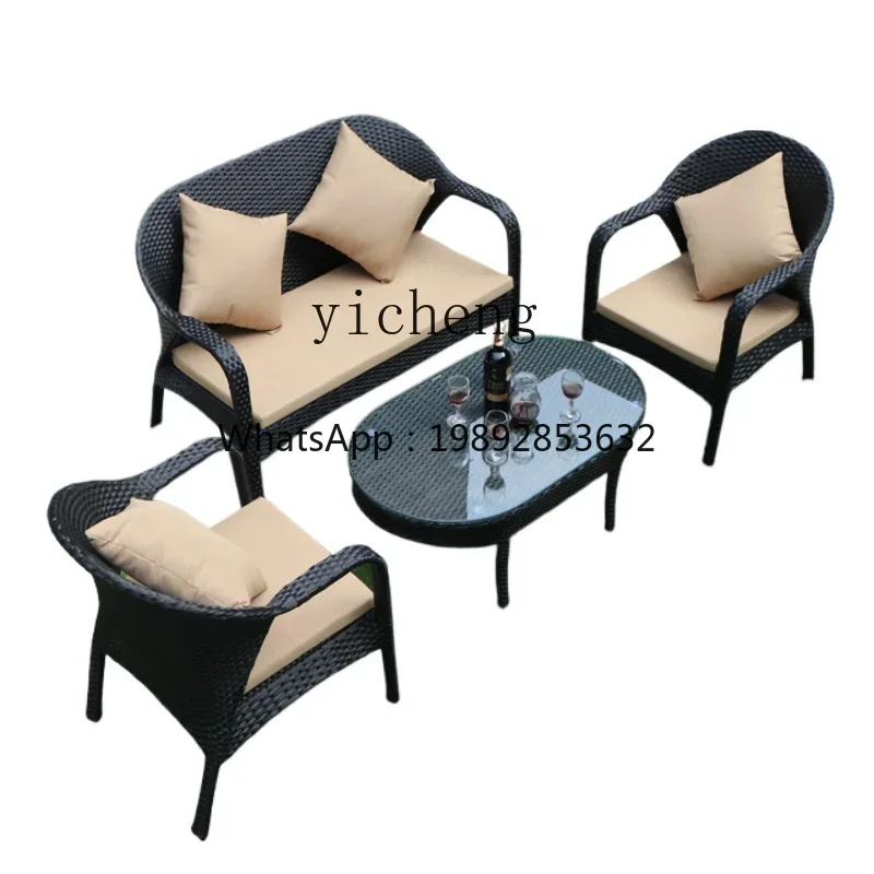 XL outdoor rattan sofa courtya - Outdoor Furniture Xl ulasan dan harga