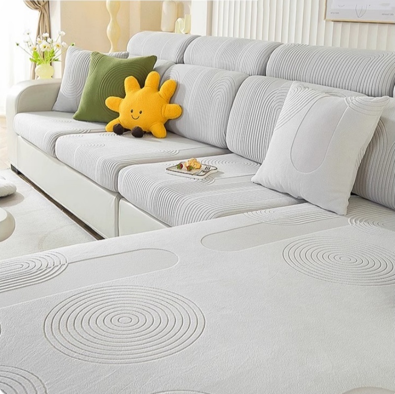 Elastic Jacquard Velvet Sofa C - Outdoor Furniture Xl ulasan dan harga