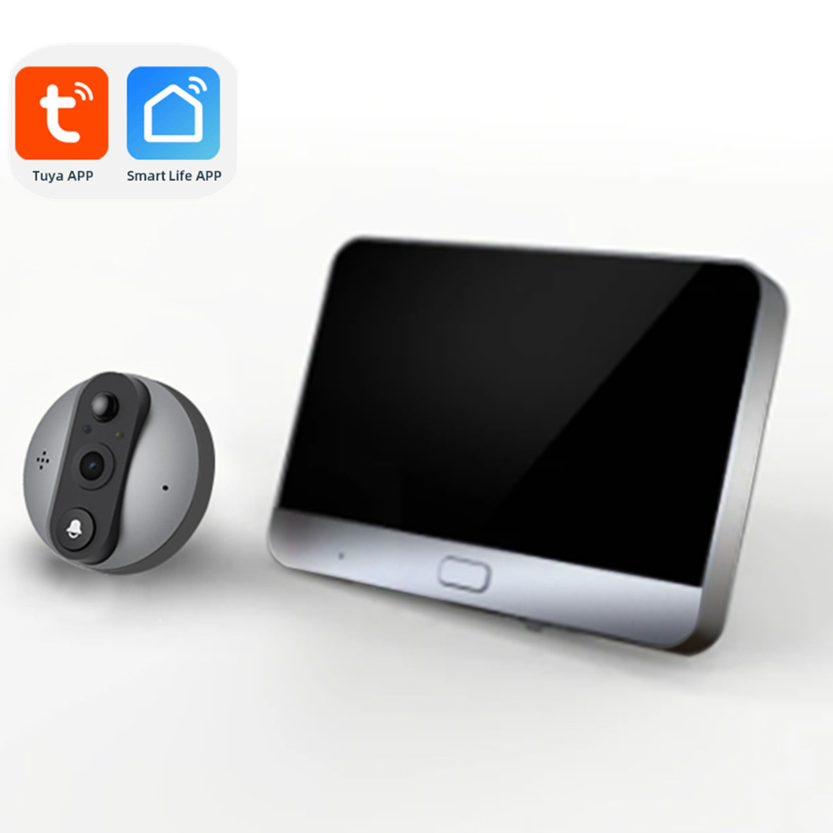 4.3 Inch IPS Screen 2MP 1080P  - Outdoor Furniture Glider ulasan dan harga