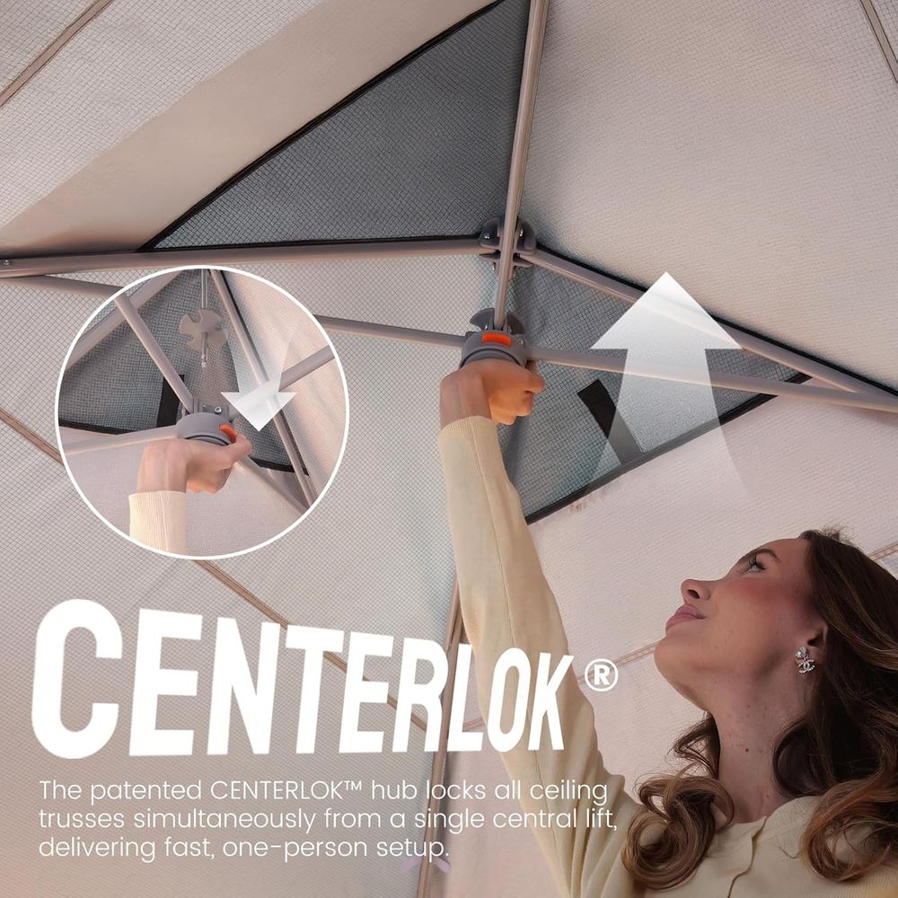 10x10 Up Tent, Beach Tent with - Outdoor Furniture Rooms To Go ulasan dan harga