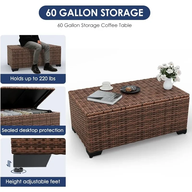 A Furniture Set with Fire Pit  - Outdoor Furniture Fire Pit Set ulasan dan harga