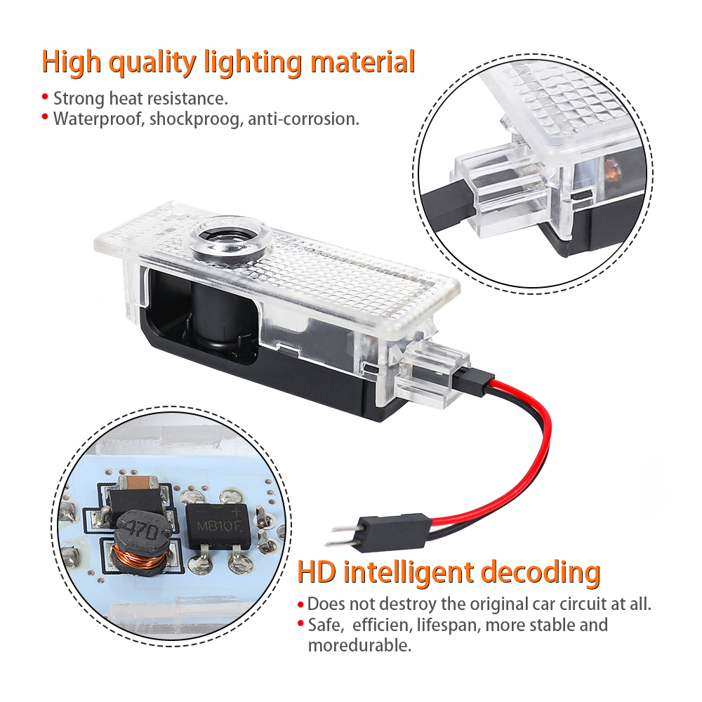 LED Car Door Welcome Logo Proj - Outdoor Furniture Glider ulasan dan harga