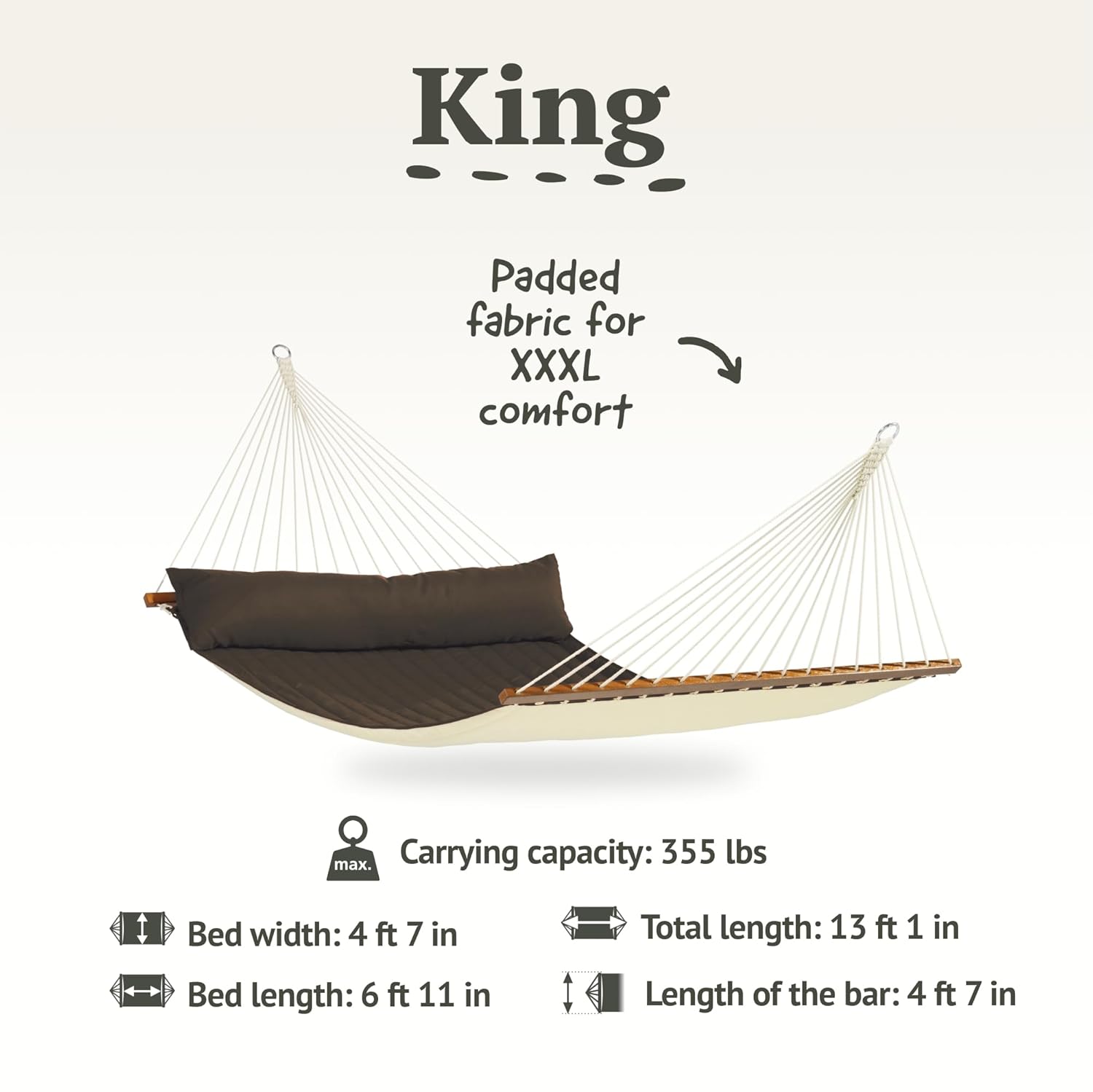 Quilted Double Hammock Spreade - Outdoor Furniture Xl ulasan dan harga