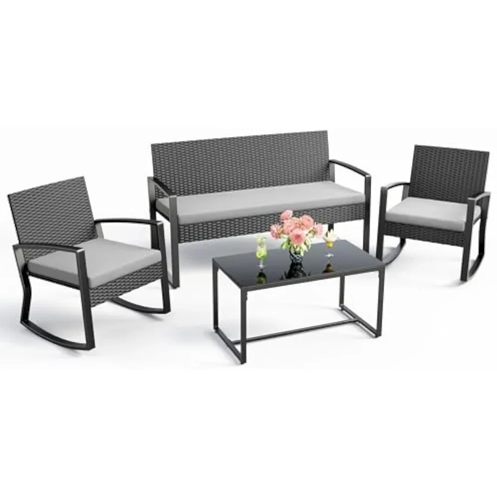 4 Piece Outdoor Patio Furnitur - Outdoor Furniture On Sale ulasan dan harga
