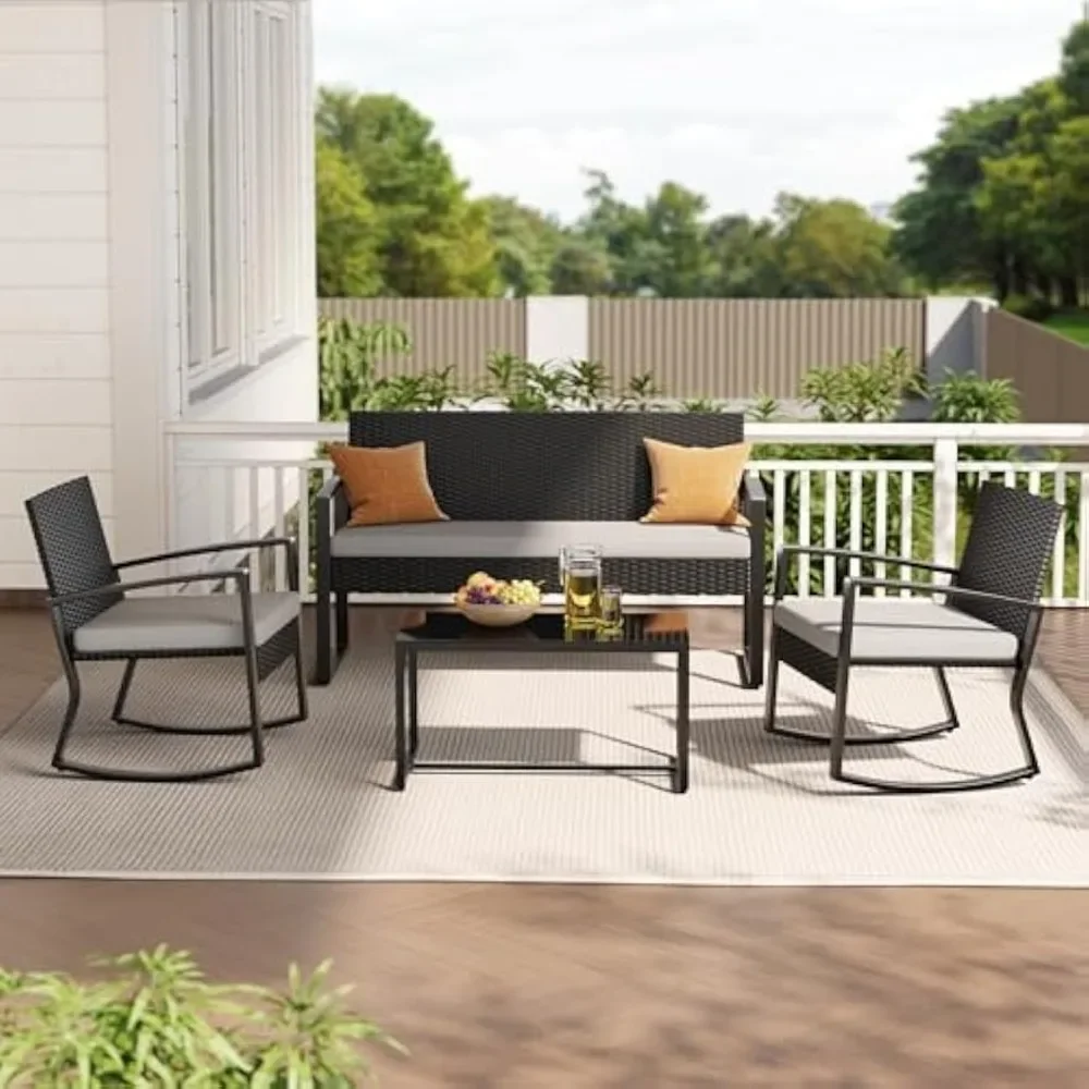 4 Piece Outdoor Patio Furnitur - Outdoor Furniture On Sale ulasan dan harga