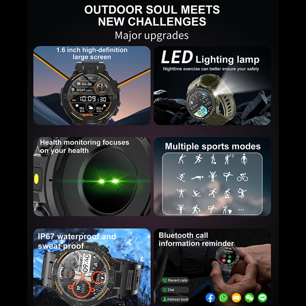 Outdoor Military Rugged Smartw - Outdoor Rug Waterproof ulasan dan harga