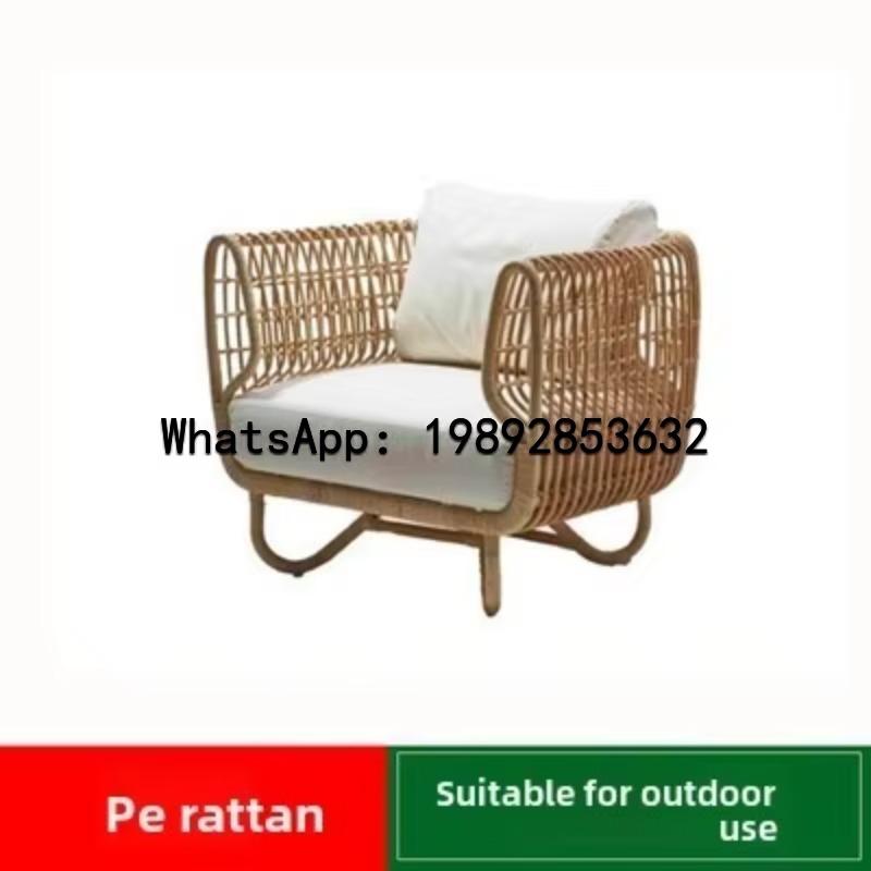 XL Outdoor Wicker Chair Simple - Outdoor Furniture Xl ulasan dan harga