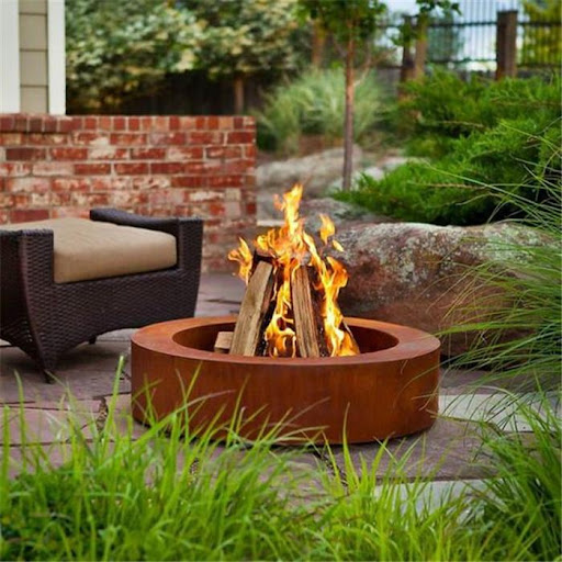 Outdoor Sofa Set Fire Pit Tabl - Outdoor Furniture Fire Pit Set ulasan dan harga