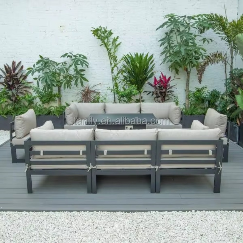 Villa Hotel Outdoor Furniture  - Outdoor Furniture Fire Pit Set ulasan dan harga