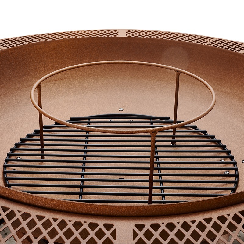 2026 Modern Outdoor Steel Char - Outdoor Furniture Fire Pit Set ulasan dan harga