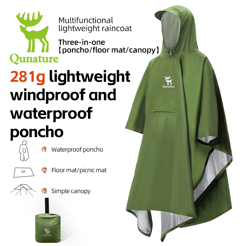 Qunature 3-in-1 Waterproof Rai - Outdoor Rug Waterproof ulasan dan harga