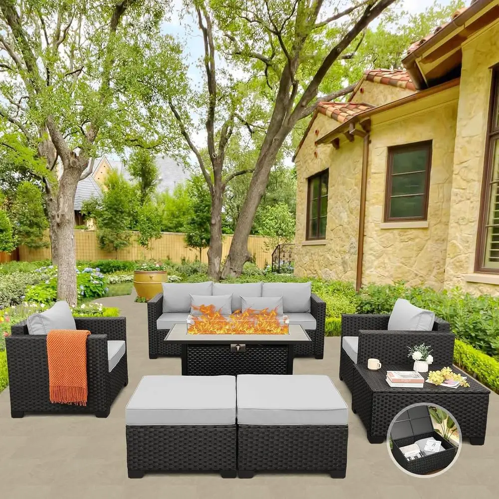 45 Outdoor Patio Furniture Set - Outdoor Furniture Fire Pit Set ulasan dan harga