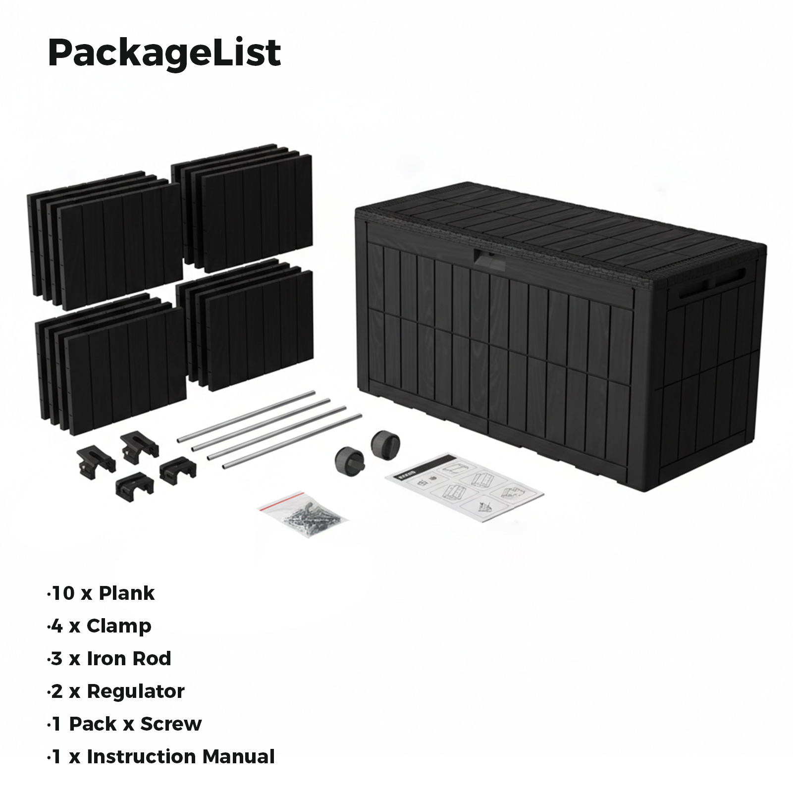 100 Gallon Outdoor Storage Box - Outdoor Furniture With Storage For Cushions ulasan dan harga