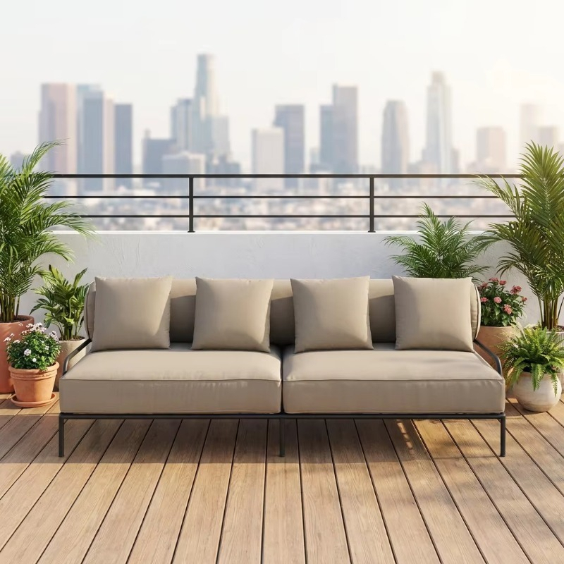 Outdoor sofa 304 stainless ste - Outdoor Furniture Quick Dry ulasan dan harga