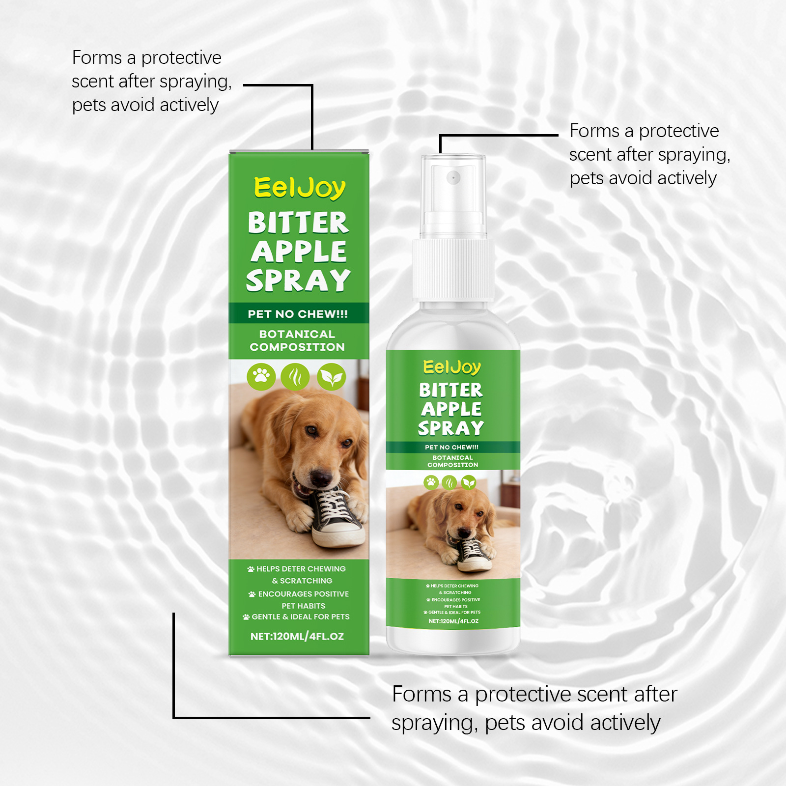 Pet Anti-Chew Spray Non-Toxic  - Outdoor Furniture Quick Dry ulasan dan harga