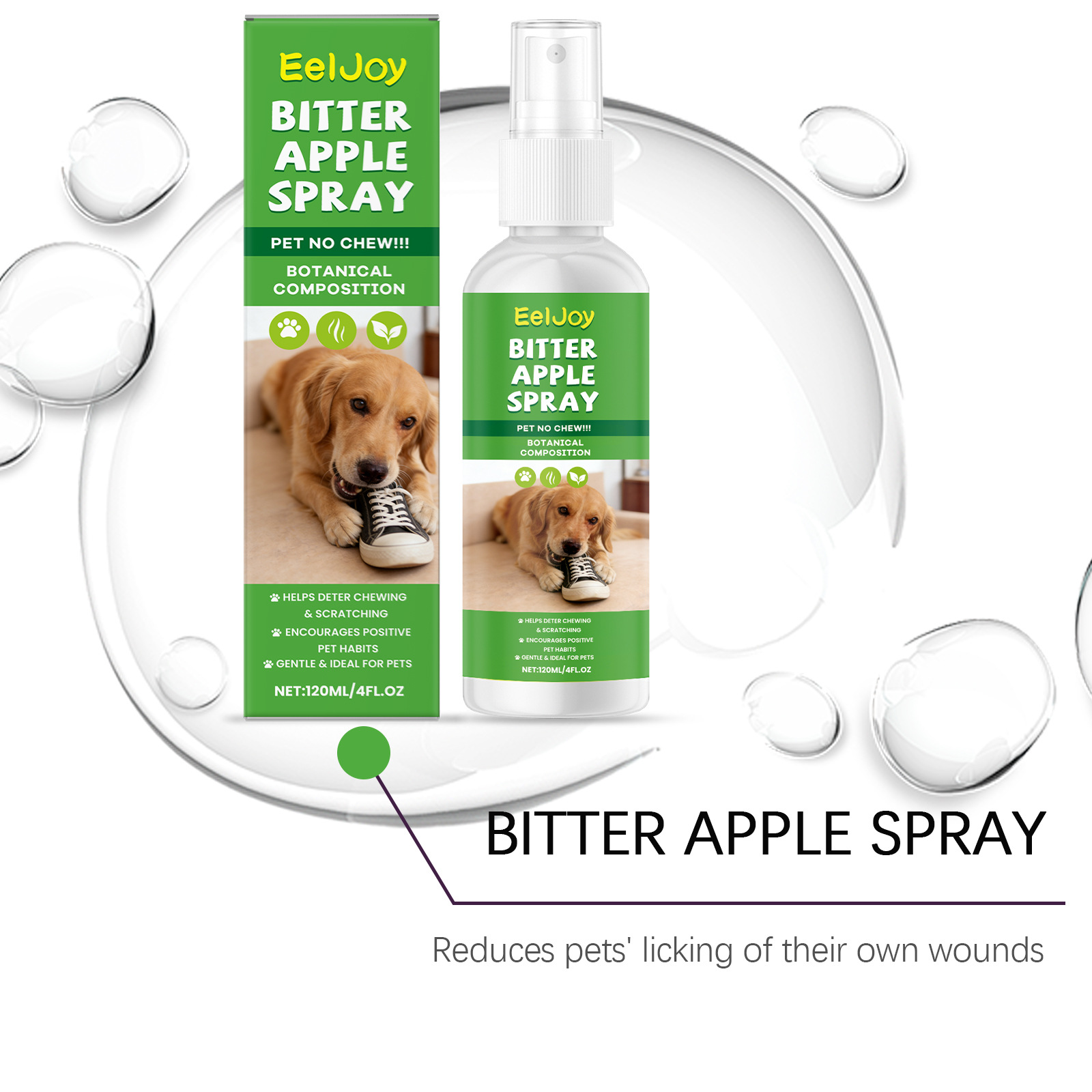 Pet Anti-Chew Spray Non-Toxic  - Outdoor Furniture Quick Dry ulasan dan harga