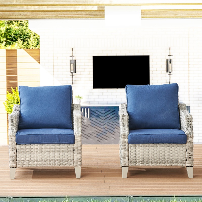 Modern PE Rattan Outdoor Sofa  - Outdoor Furniture Quick Dry ulasan dan harga