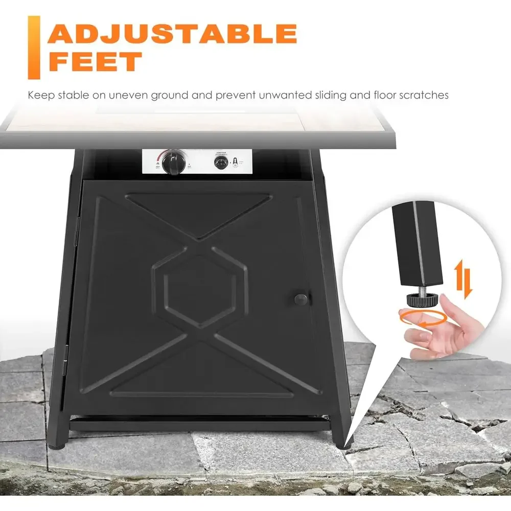 5-Piece Outdoor Patio Furnitur - Outdoor Furniture Fire Pit Set ulasan dan harga