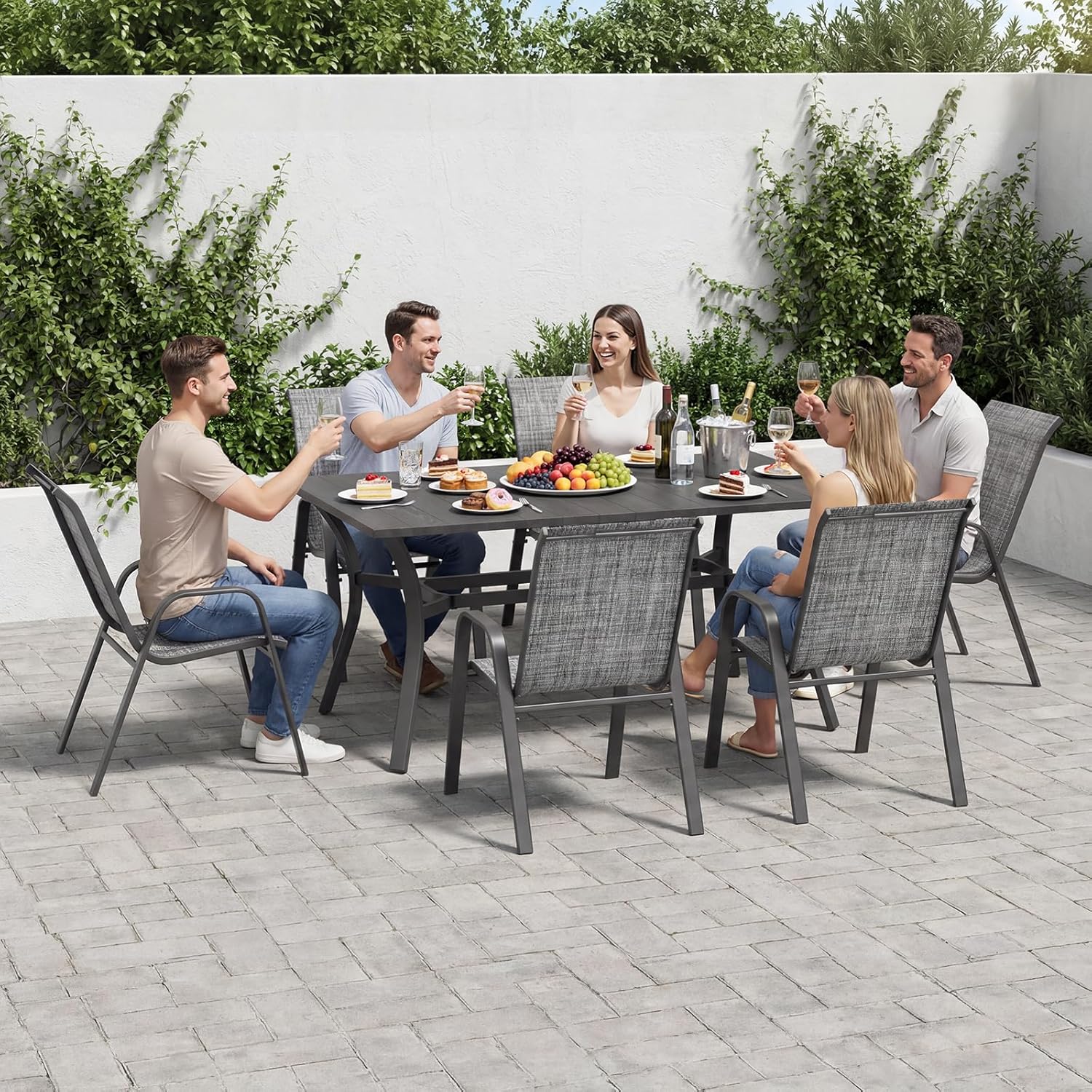 Stackable Outdoor Dining Chair - Outdoor Furniture On Sale ulasan dan harga
